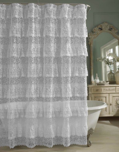The importance of the shower curtains and having a beautiful, homey bathroom