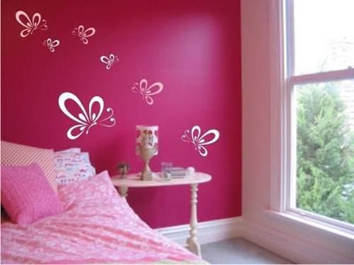 simple tips To Use The Wall Stickers To Decorate Bedroom With An Extraordinary Look