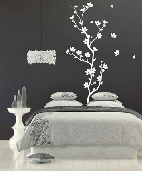 simple tips To Use The Wall Stickers To Decorate Bedroom With An Extraordinary Look