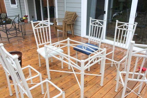 How to Clean your Outdoor Furniture