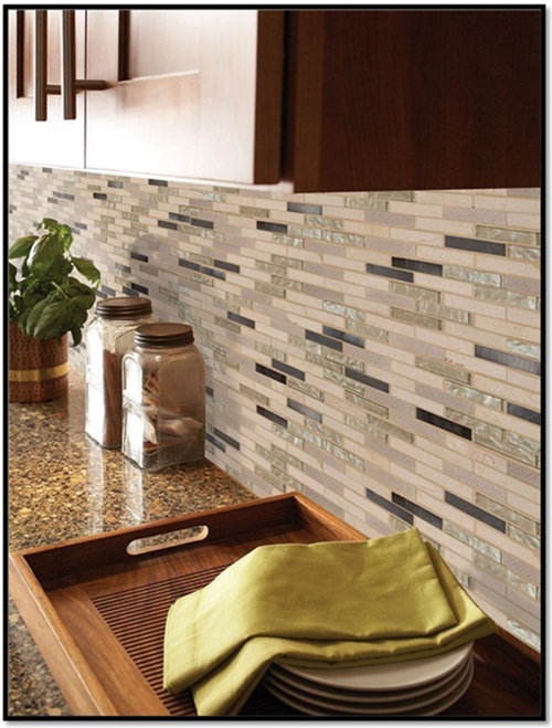 The Powerful Impact of the Glass Backsplash Tiles in your Kitchen