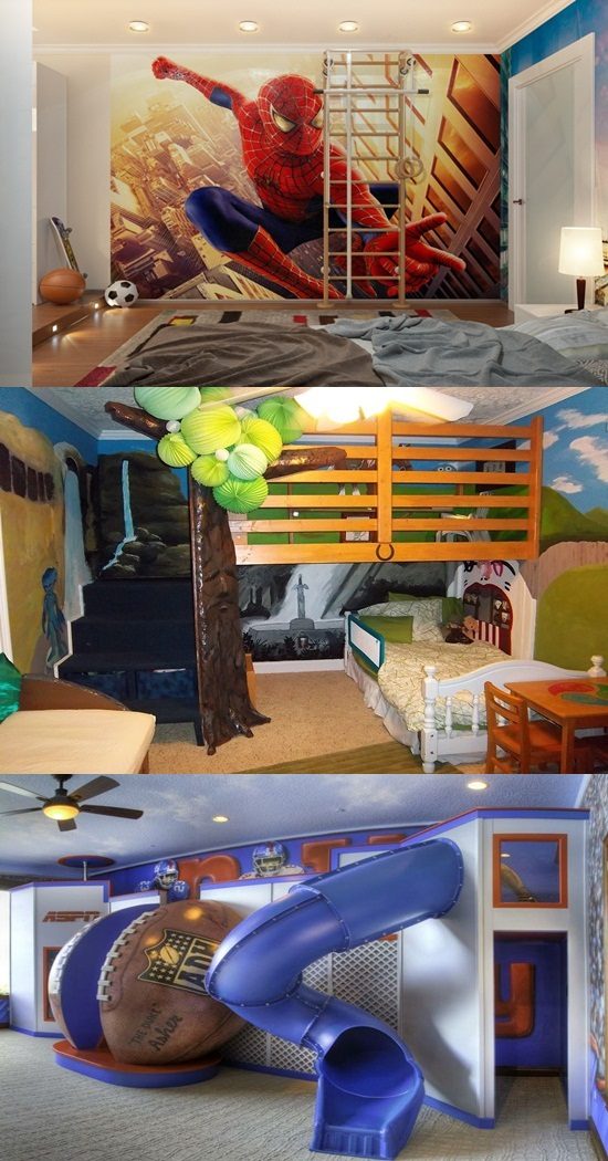 Amazing Ideas to Decorate Kids’ Bedrooms with Different Themes