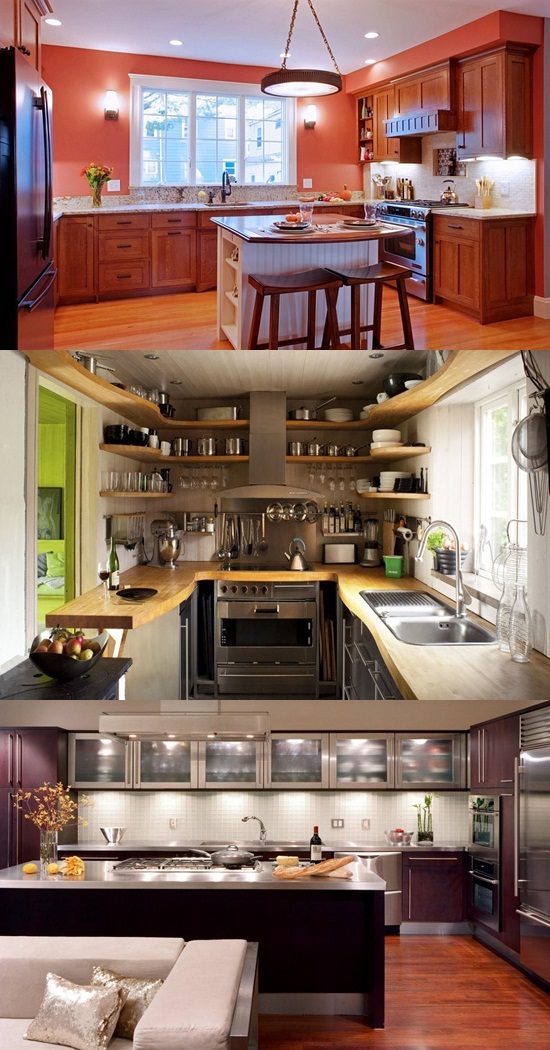 Brilliant Big Ideas for Small Kitchens