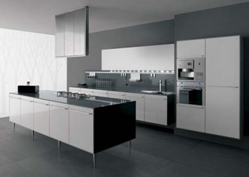 Elegant Black and White Worktops for Elegant Kitchens
