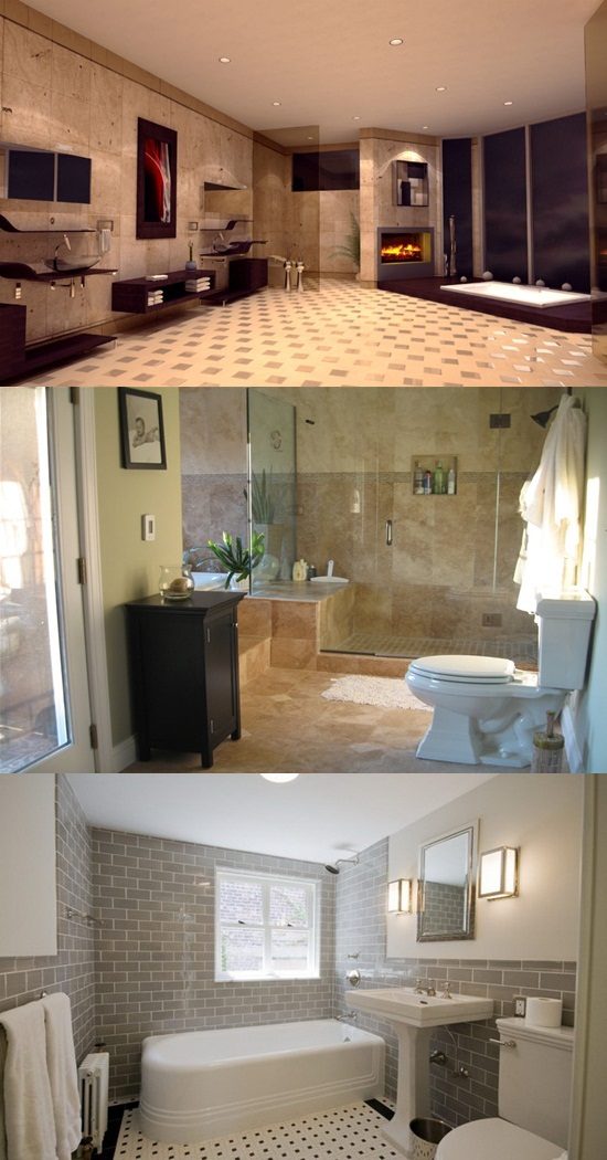 4 Great Ideas for Remodeling Small Bathrooms