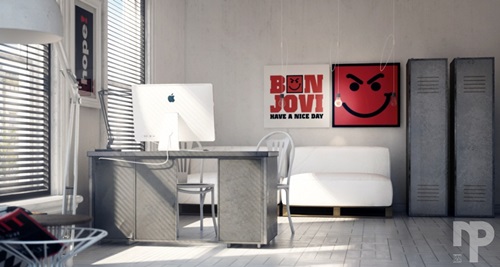 5 Unique Small Modern Home Office Design Ideas