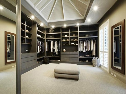 Cool Masculine Walk-in Closet Ideas
