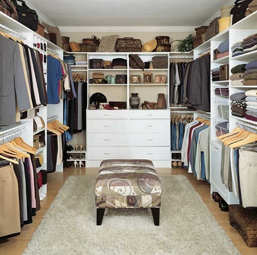 Cool Masculine Walk-in Closet Ideas