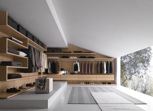 Cool Masculine Walk-in Closet Ideas