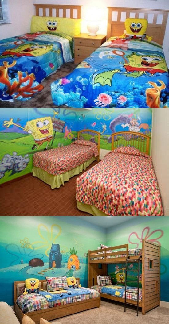 5 Steps to Remodel Your Kids’ Room Using Sponge Bob Theme