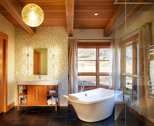 Impressive Modern Bathroom Ceiling and Wall Lighting Ideas