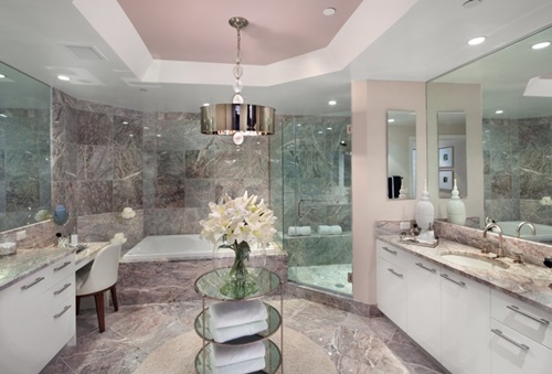Impressive Modern Bathroom Ceiling and Wall Lighting Ideas