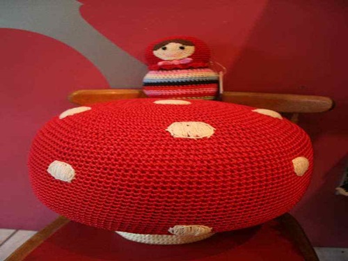 Unique Decorative and Functional Pouf Design Ideas