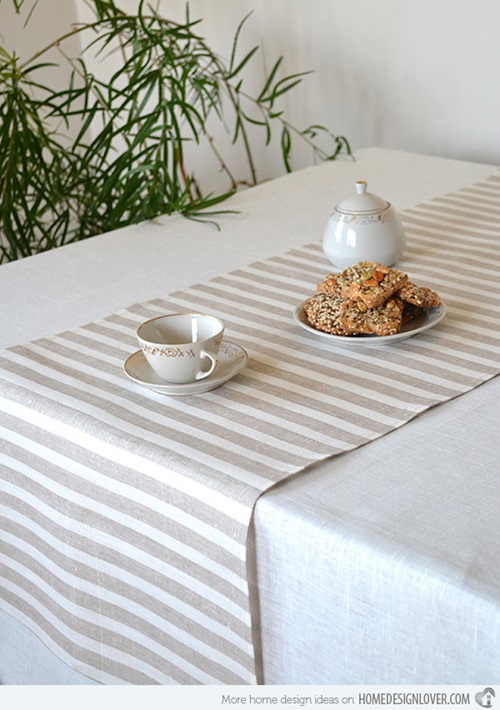 Impressive Table Runner Designs for Different Occasions
