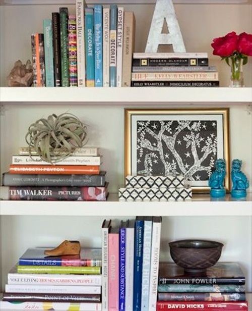 Interesting Ways to Provide Your Bookshelf a Stylish Look