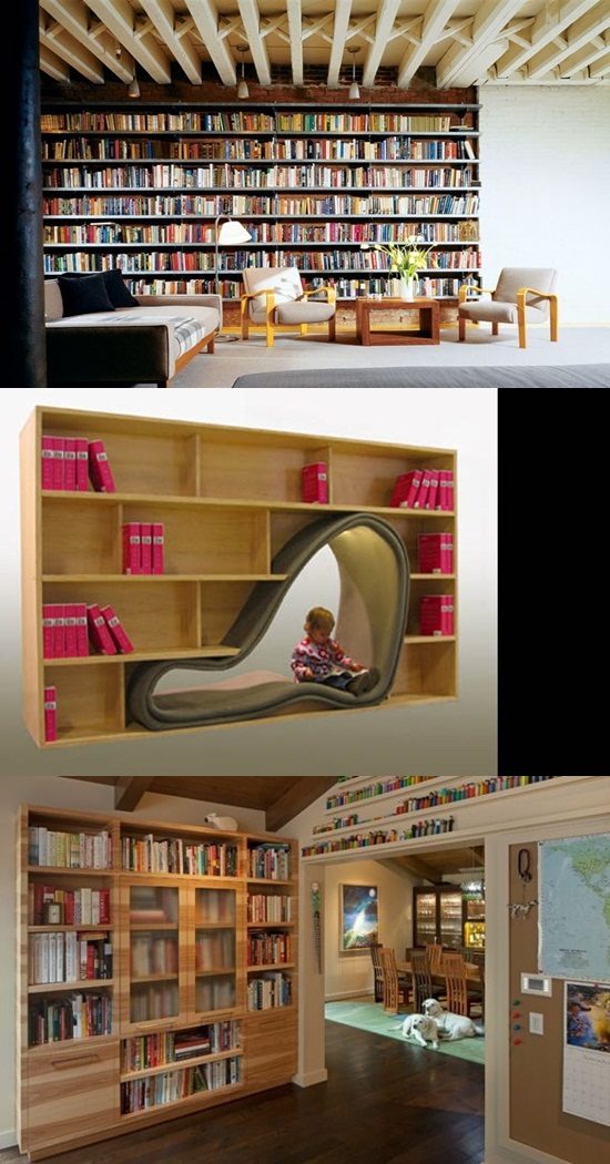 Interesting Ways to Provide Your Bookshelf a Stylish Look