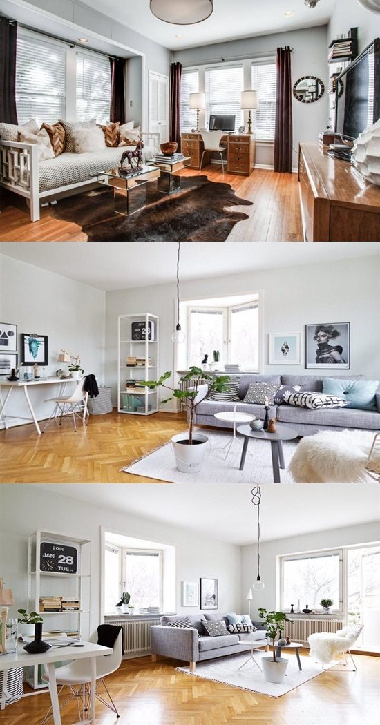 Get a practical and elegant home office desk for your living room