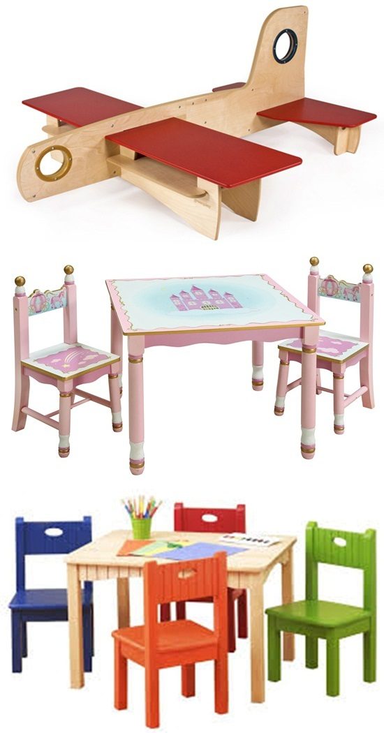 Enhance your kids’ creativity and joyful feel by wooden furniture