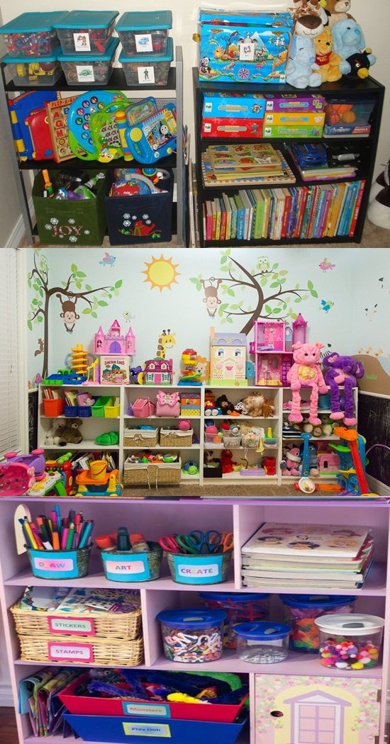 Few tips to create an organized and funny kids’ playroom