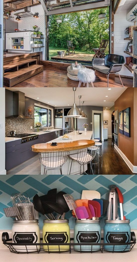 Genius Small Kitchen and Bathroom Solutions Inspired from Grand Decor Projects