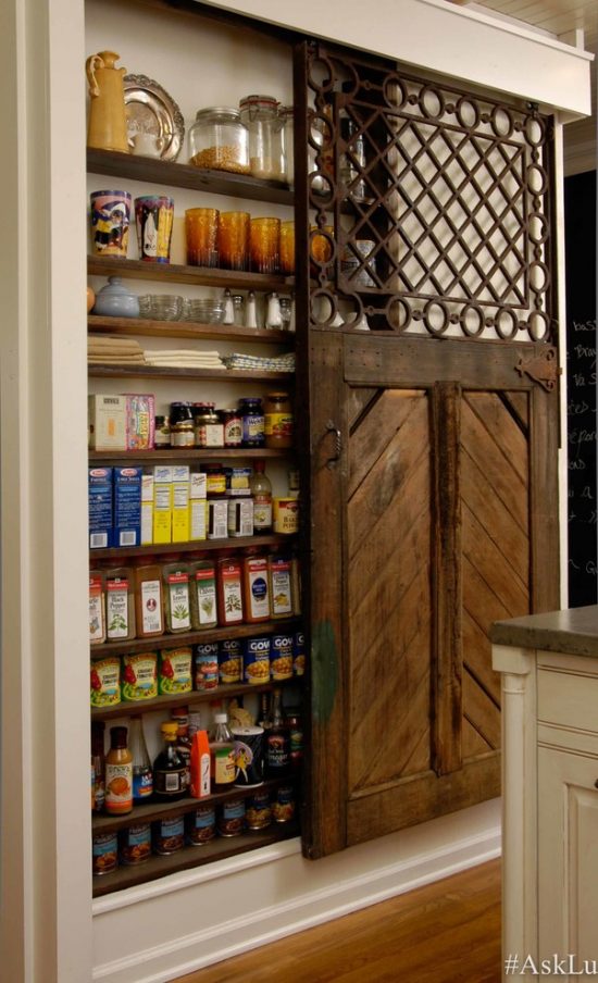 Useful ideas to help you organizing your pantry functionally and beautifully