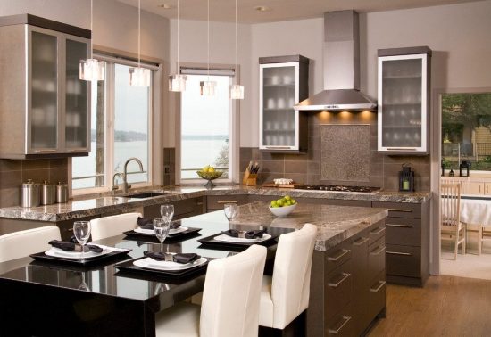 Contemporary Kitchen and Bathroom Decorative Inspirations by Candace Nordquist