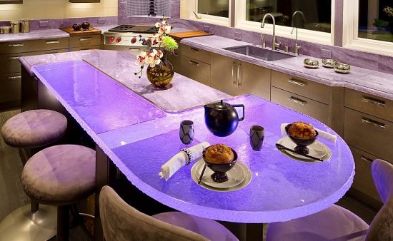 Enhance your 2016 home with Wonderful Illuminating Glass Furniture