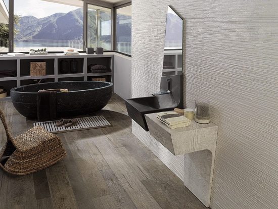 High-End Floor and Wall Tile Options for Your Kitchen and Bathroom Inspired from Porcelanosa Designs