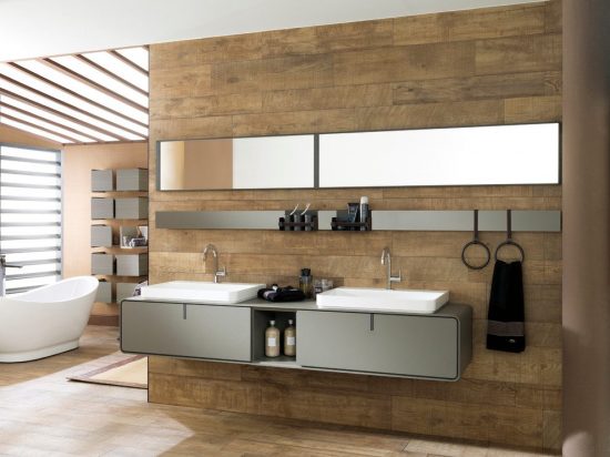High-End Floor and Wall Tile Options for Your Kitchen and Bathroom Inspired from Porcelanosa Designs