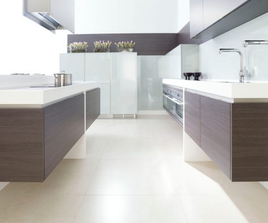 High-End Floor and Wall Tile Options for Your Kitchen and Bathroom Inspired from Porcelanosa Designs