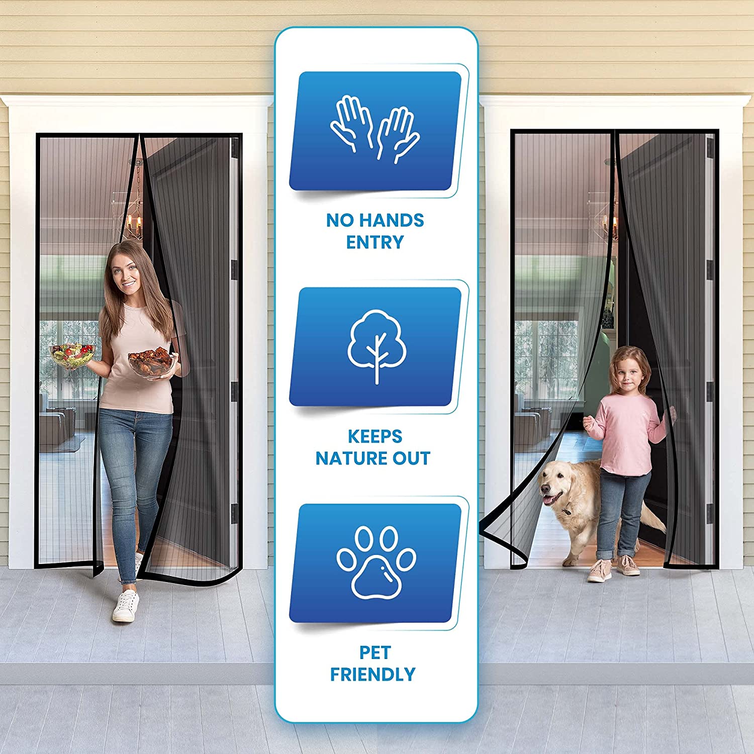 Magnet Screen Door